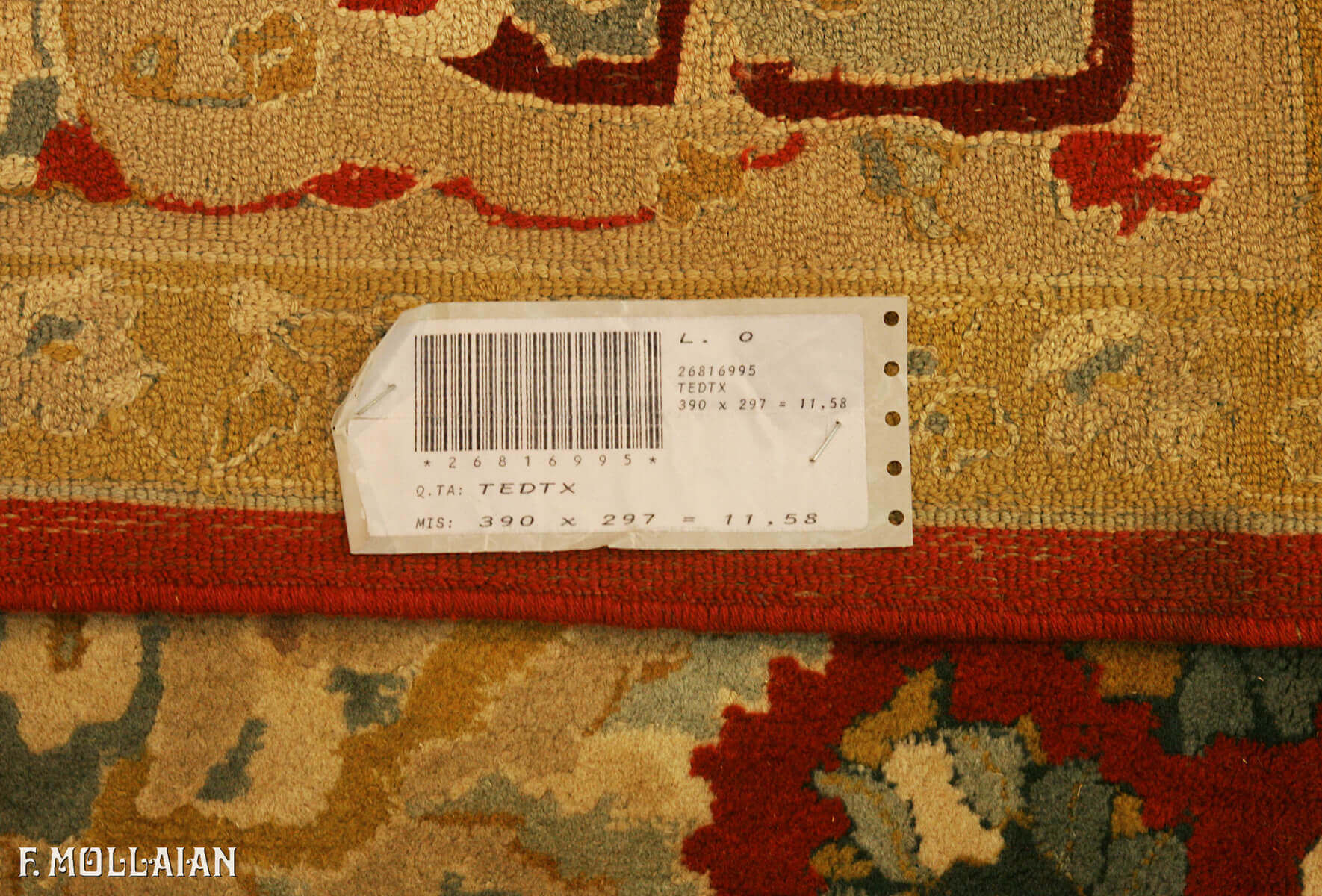 Semi-Antique German Tetex Carpet n°:26816995